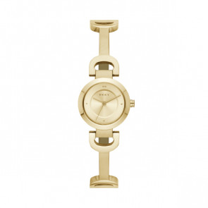 Cinturino per orologio DKNY NY2750 Acciaio Placcato oro 5mm