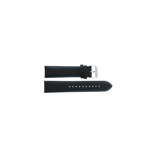 Cinturino per orologio Pulsar N021-X001 / PZ4005X1 / PP270X Pelle Nero 22mm