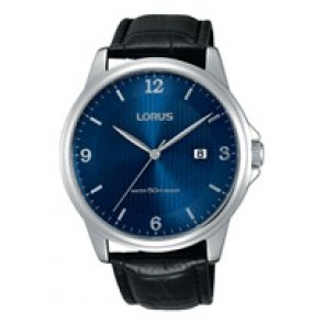 Cinturino per orologio Lorus VJ42-X041 / RS909CX9 / RQ169X Pelle Nero 20mm