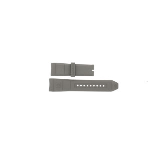 Cinturino per orologio Zodiac ZO8603 Gomma Grigio
