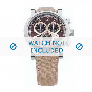 Burberry cinturino dell‘orologio BU7105 Pelle Beige + cuciture di default