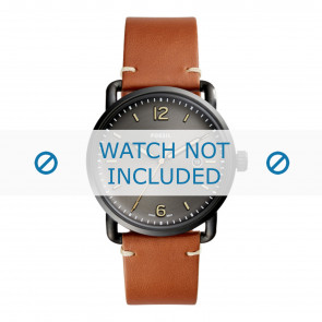 Cinturino per orologio Fossil FS5276 Pelle Cognac 22mm