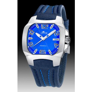 Cinturino per orologio Lotus 15507-2 Pelle Blu 18mm