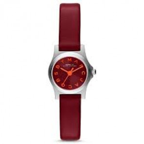 Cinturino per orologio Marc by Marc Jacobs MBM1325 Pelle Rosso 10mm