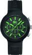 Lacoste cinturino dell‘orologio 2010811 / LC-61-1-29-2600 Gomma Nero 16mm