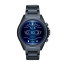 Cinturino per orologio AXT2003 Acciaio Blu 22mm