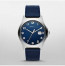 Cinturino per orologio Marc by Marc Jacobs MJ8670 Pelle Blu 22mm
