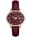 Cinturino per orologio Michael Kors MK2430 Plastica Rosso 18mm
