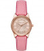 Cinturino per orologio Michael Kors MK2817 Pelle Rosa 18mm