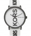 Cinturino per orologio Michael Kors MK2829 Silicone Bianco 20mm