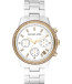 Cinturino per orologio Michael Kors MK6345 Plastica Bianco 18mm