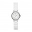 Cinturino per orologio DKNY NY2249 Ceramica Bianco