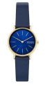 Cinturino per orologio Skagen SKW2867 Pelle Blu 14mm