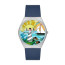 Cinturino per orologio Skagen skw6878 Pelle Blu