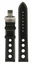 Cinturino per orologio Tissot T0144211605701A / T600030781 Pelle Nero 19mm