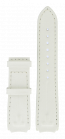 Cinturino per orologio Tissot T33785885A / T610030086 Pelle Bianco 20mm