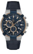 Cinturino per orologio Guess Y24001G7 Pelle Blu 11mm
