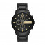 Armani Exchange cinturino dell‘orologio AX2164 Acciaio inossidabile Nero 22mm