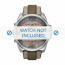 Diesel cinturino dell‘orologio DZ7375 Pelle Bianco crema / Beige 28mm