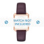 Michael Kors cinturino dell‘orologio MK2585 Pelle Viola 20mm