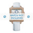 Tommy Hilfiger cinturino dell‘orologio TH-65-3-34-0756 / TH1780824 Pelle Bianco + cuciture bianco